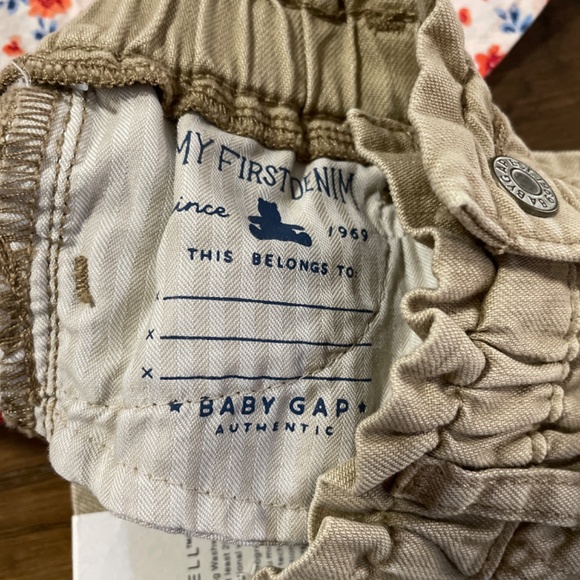 New Gap bubble shorts and floral tank top size 3-6 months - Picture 6 of 12